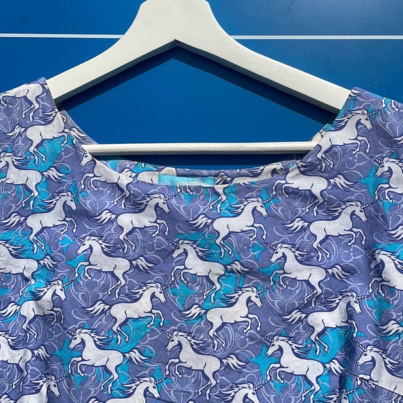 EUC size US 8 Run & Fly Unicorn 1960s Tea Party Dress - Picture 13 of 16